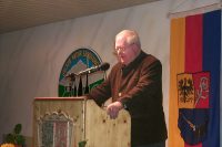 Prsentation der Chronik von Bischofshofen: Chronist Fritz Hrmann