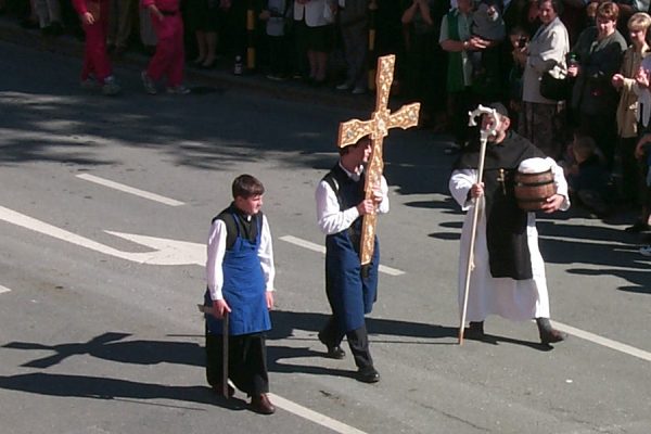 Rupertuskreuz und Hl. Rupert