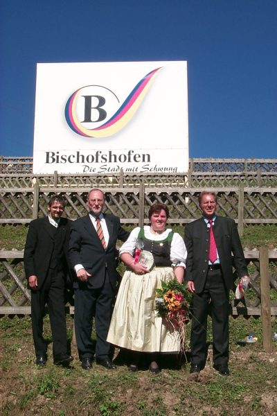 Vizebrgermeister Barkmann, GR Lanzenberger, GR Saller, Vizebrgermeister Weran-Rieger